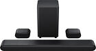 TCL - S4510 5.1 Channel S-Class Soundbar with Wireless Subwoofer and Rear Spe...