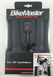 BikeMaster Heated Grips Fits 7/8