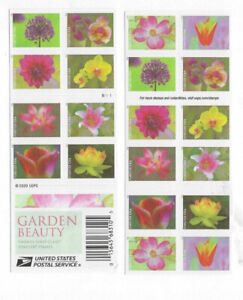 Mint US 2021 Garden Beauty Pane Booklet of 20 Forever Stamps Scott # 5567 (MNH)