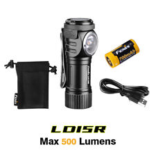 Fenix LD15R 500 Lumens LED USB Rechargeable Right Angled Flashlight Torch