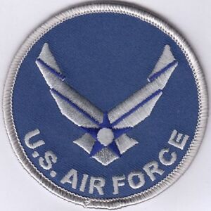 US AIR FORCE Logo Embroidered Patches 3
