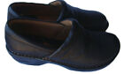 BOLO Black Leather Professional Clogs Comfort Shoes Size 11M NWOB