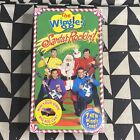The Wiggles Santa’s Rockin’! VHS Tape Christmas Holiday Songs - New Damaged Case