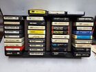 Large lot of 8-track tapes 39 total with head cleaner see photos for titles