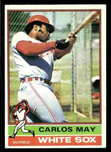 1976 Topps Carlos May #110 - Chicago White Sox