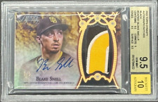 2022 Topps Dynasty Autograph Patch Blake Snell Auto /5 BECKETT 9.5