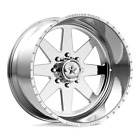 (4)American Force 11 Independence SS 24x14 Polished 5,6,8 Lug GMC Ford Chevy Ram