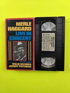 Merle Haggard Live In Concert (VHS, 1999, Standard Version)-040