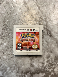 Pokémon Omega Ruby 3DS (Nintendo 3DS, 2014) Cartridge Only - Tested and Working
