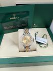 Rolex Datejust 31MM 18k Yellow Gold/Steel Champagne Dial Watch 278273 NEW 2024