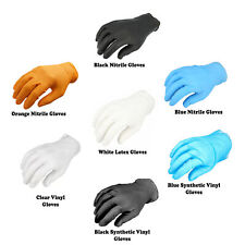 Disposable Medical Exam Gloves, Powder Free, 4 Mil - 8 Mil, Size: S/M/L/XL/2XL