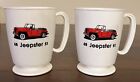 Vintage 48-51 Jeepster Plastic Cups - Rare