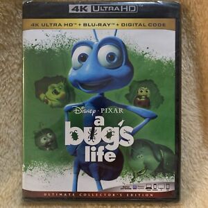 A Bug's Life (4K Ultra HD + Blu-Ray + Digital, 1998) New Sealed Disney Pixar