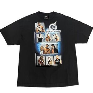 Vintage Cyber Sunday Wwf Wwe Wrestling T-shirt Stone Cold Mankind Undertaker Xxl