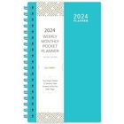 2024 Pocket Planner/Calendar - Weekly & Monthly Pocket Planner, JANUARY 2024 ...