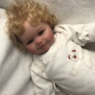 Realistic Reborn Baby Dolls Vinyl Silicone Girl Doll Lifelike Real Newborn Curly