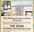 The Bohn Syphon Refrigerator 1913 Advertisement Appliance Antique Ad DWII4