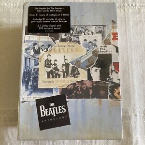 The Beatles Anthology (DVD) 5 Disc Box 2003 Set Apple 5.1 Surround Sound. Sealed