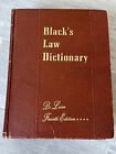 🔥 1957 Black's Law Dictionary DeLuxe 4th Edition Guide to Pronunciation Indexed