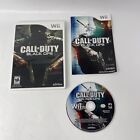 Call of Duty: Black Ops (Nintendo Wii, 2010) Complete With Disc Case Manual CIB