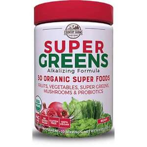Country Farms Super Greens - Berry 10.6 oz Pwdr