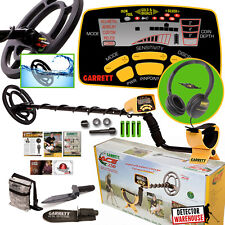 Garrett Ace 250 Metal Detector w/ WaterProof Coil, Headphones, Digger and Pouch