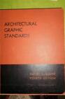 1952 ARCHITECTURAL GRAPHIC STANDARDS 4 ARCHITECTS ENGINEERS DRAFTSMEN+ FOURTH ED