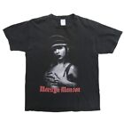 Vintage Marilyn Manson T-Shirt Size Large Black Rock Band Tee Shirts
