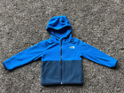 The North Face Toddler 3T blue unisex fleece hooded jacket - GUC
