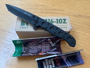 New ListingCRKT M16-10Z BLACK BLADE KNIFE NEVER USED IN BOX   DRT2