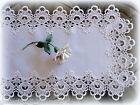 Lace Table Runner Dresser Scarf DECADENT WHITE 36
