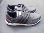 Adidas Womens Retrorun FY8417 Gray Running Shoes Sneakers Size 8