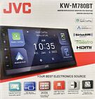 NEW JVC KW-M780BT, 2-DIN Digital Media Receiver, w/ Apple CarPlay & Android Auto