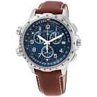 Hamilton Khaki X-Wind Chronograph Quartz Blue Dial Men's Watch H77922541