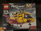 lego technic helicopter 9396 complete with box and instructions