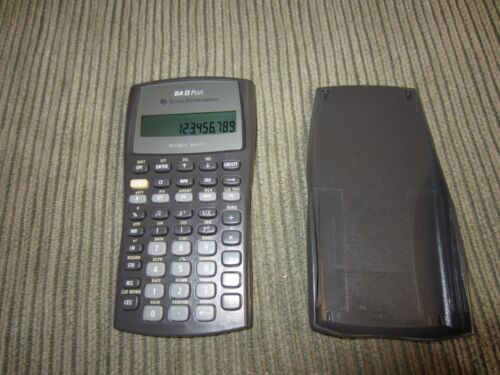 New ListingTexas Instruments BA 2 II PLUS Advanced Business Analyst Calculator With Cover
