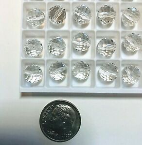Swarovski® Crystal Disco Ball Beads #5003 - 8 mm - CRYSTAL - 144 Pieces