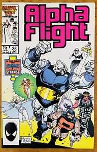 New ListingAlpha Flight #36 | 1983 | Avengers | Doctor Strange | Marvel Comics