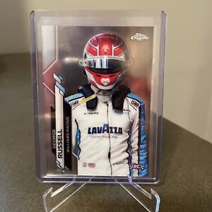 2020 Topps Chrome Formula 1 F1 George Russell Rookie RC #192 “Spaceman” Card