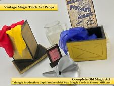 Vintage Magic Act Trick Props Production Vanish