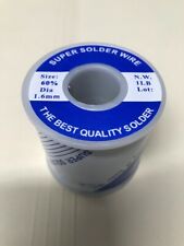 SOLDER WIRE Electronic SUPER Solder  60/40 1.6MM  Diameter 1 LB *FREE SHIPPING**