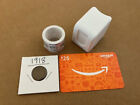 AMAZON GIFT CARD, 1918 LINCOLN WHEAT PENNY, STAMPS + DISPENSER - ESTATE SALE!!!!