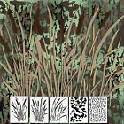 Duck Boat Camouflage Stencils Camo Spray Paint Stencil Cattails Bark Army 5PACK