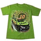 Vintage AOP NASCAR T Shirt Danica Patrick 10 Green Graphic Adult Small S