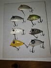 Vintage PICO Perch Fishing Lures - Lot of 7 Lures