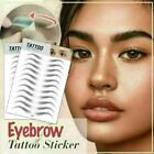 US 4D Hair-like Stick-On Authentic Eyebrows Waterproof Eyebrow Tattoo Sticker