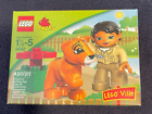 LEGO Duplo Animal Care Lion & Zoo Keeper 5632 - NIB