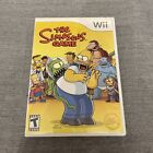 The Simpsons Game (Nintendo Wii, 2007) Complete with manual and Tested no poster