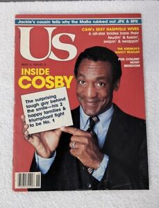 Vintage US Magazine May 6 1985 Bill Cosby Jackie Kennedy Phil Collins No Label