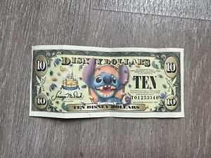 Disney Dollar 2005 $10 Stitch *T01253340*
